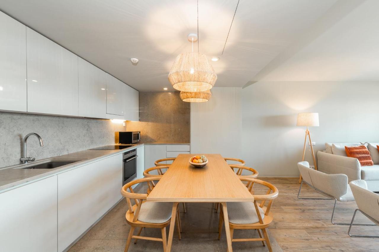 The Editory By The Sea Troia Comporta Hotel Exterior foto A kitchen in a serviced apartment
